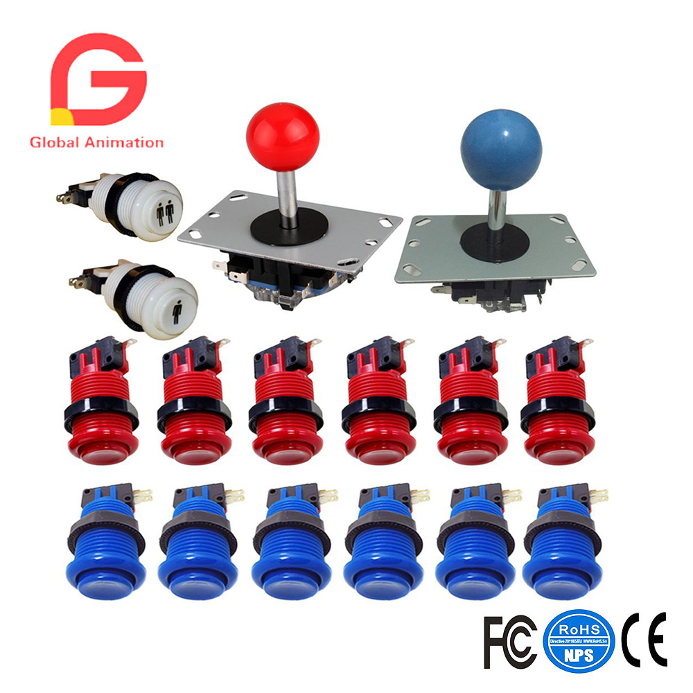 Arcade X - Classic Arcade Game Joystick with Push