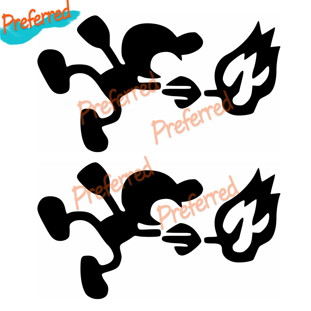 2 X PEGATINA STICKER Mr. GAME  - Arcade X review and price