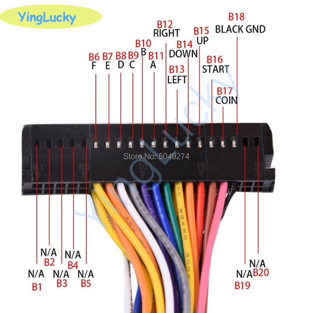 Arcade Cabinet 40-pin Wire Har - Arcade Game Cabinet review and price