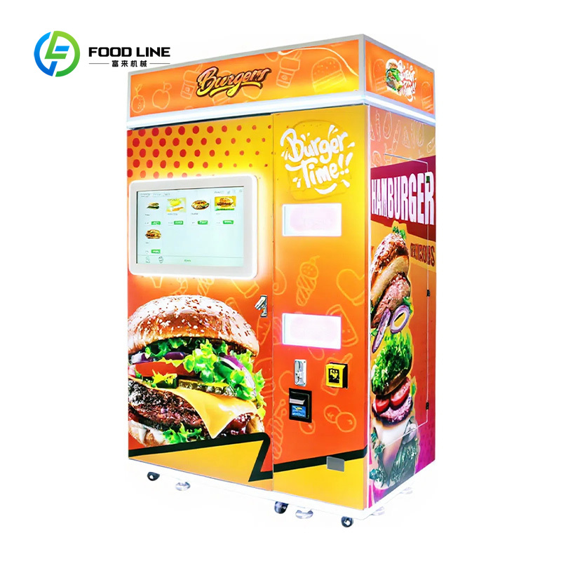 Automatic smart burger vending - Vending Machine Qr Code review and price