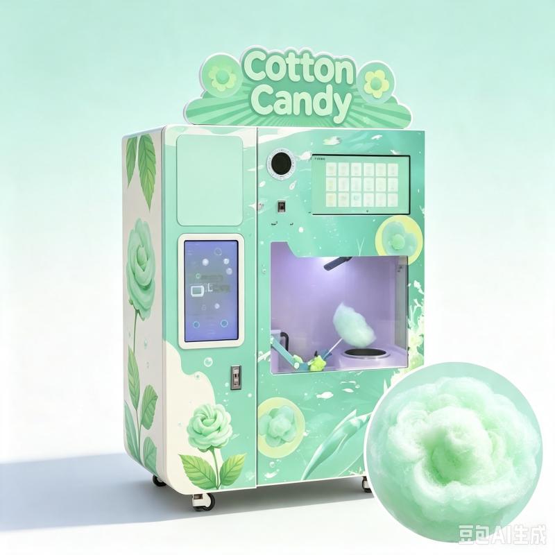 Cotton Candy Vending Machine A - Candy Floss Machine review and price