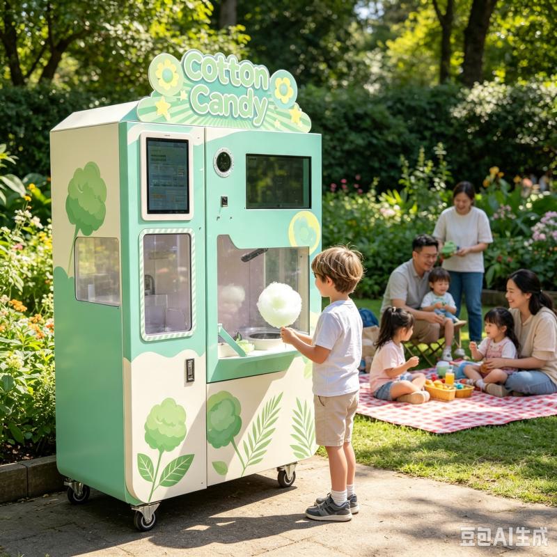 Cotton Candy Vending Machine A - Candy Floss Machine review and price