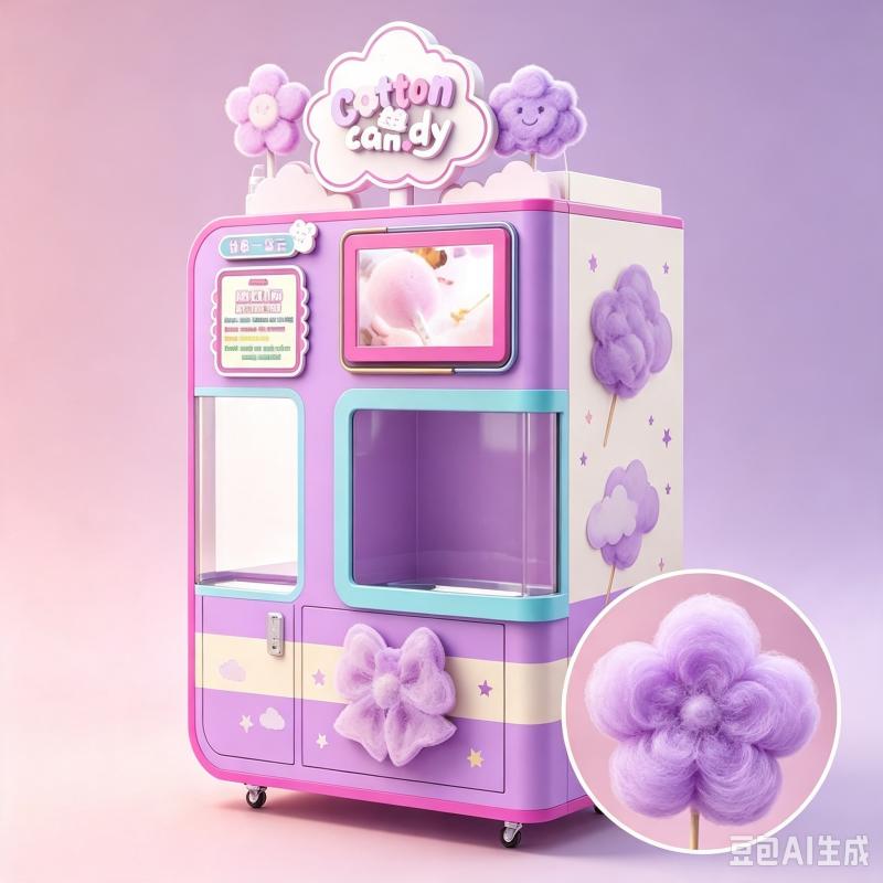 Cotton Candy Vending Machine A - Candy Floss Machine review and price
