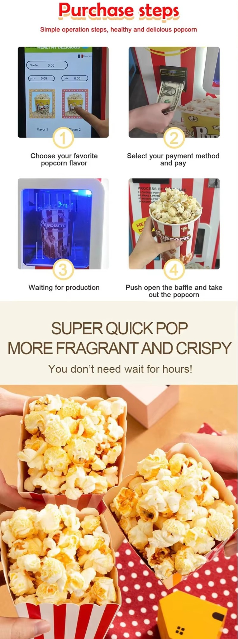 Popcorn Vending Machine Commer - Popcorn Vending Machine review and price
