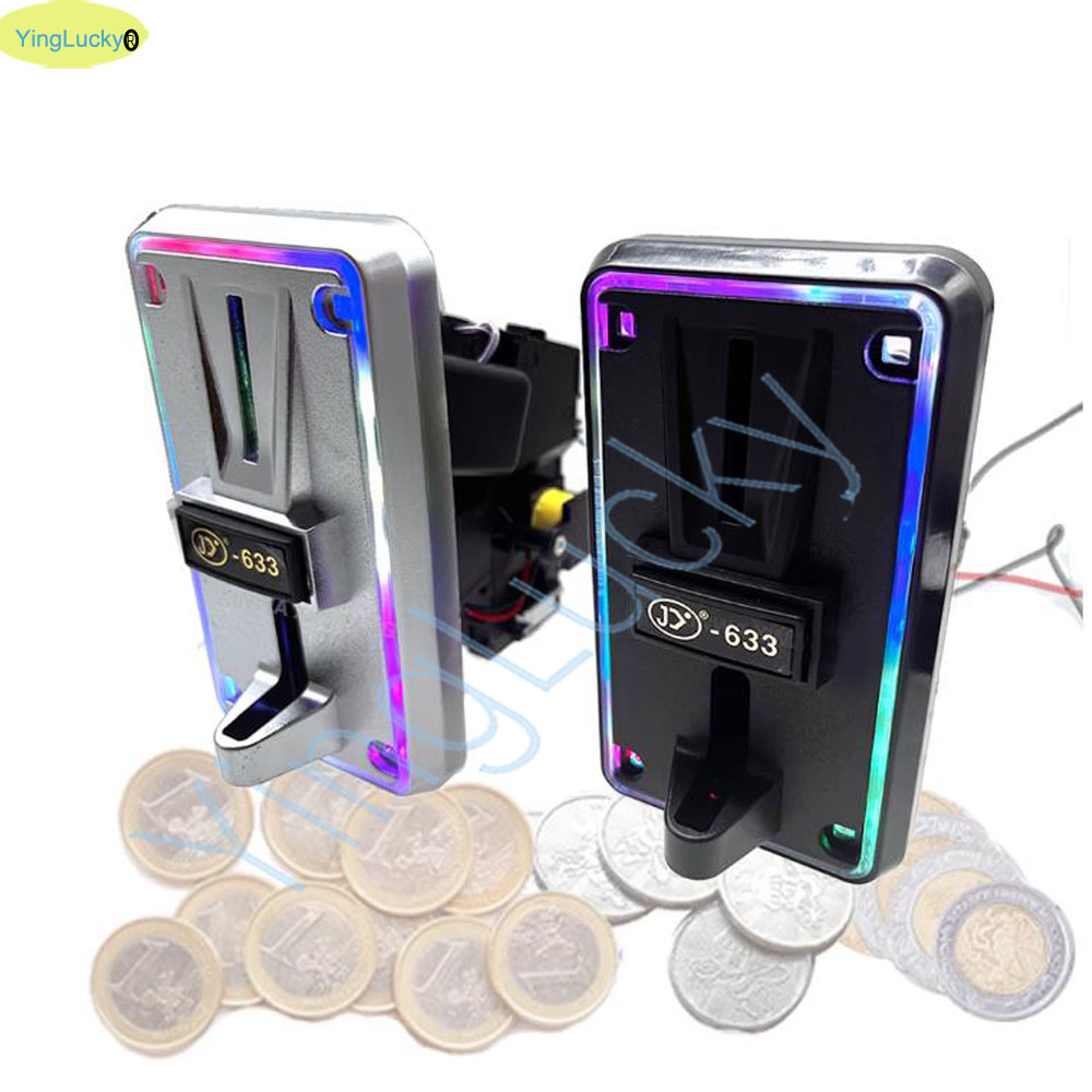 Colorful LED Multi Coin Accept - Arcade Vending & Laundry Revenue review and price