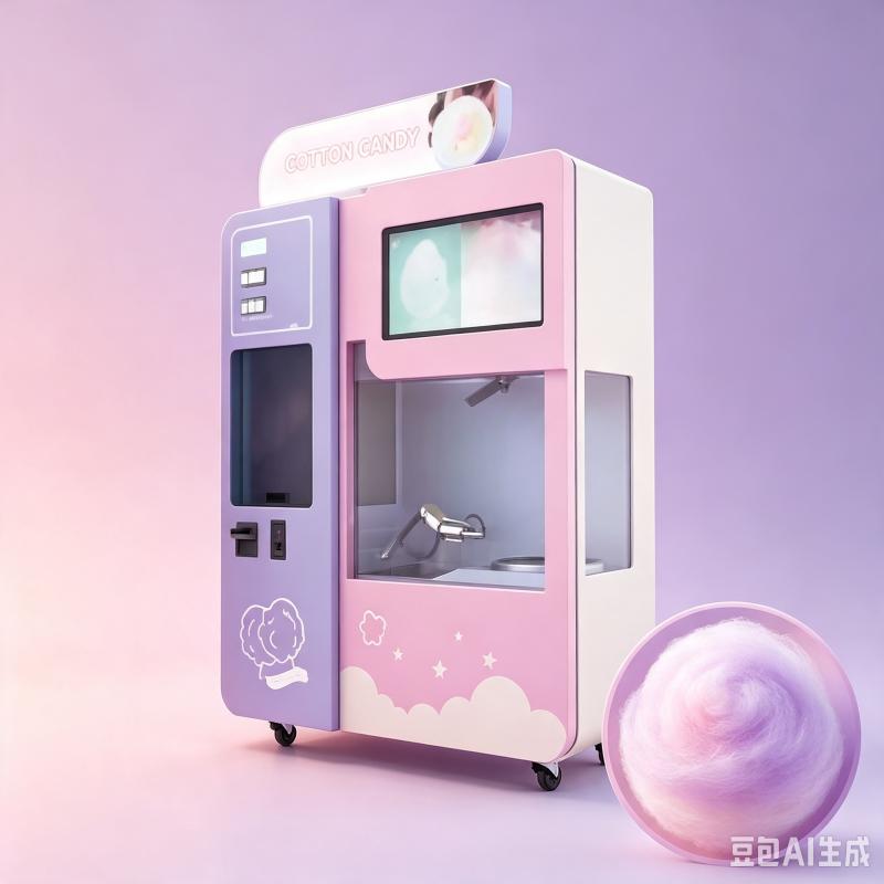 Smart Cotton Candy Vending Mac - Candy Floss Machine review and price