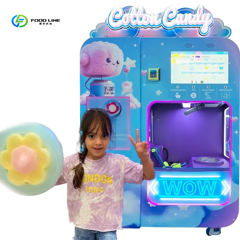 Customize Hot Sale Fully Autom - Candy Floss Machine review and price