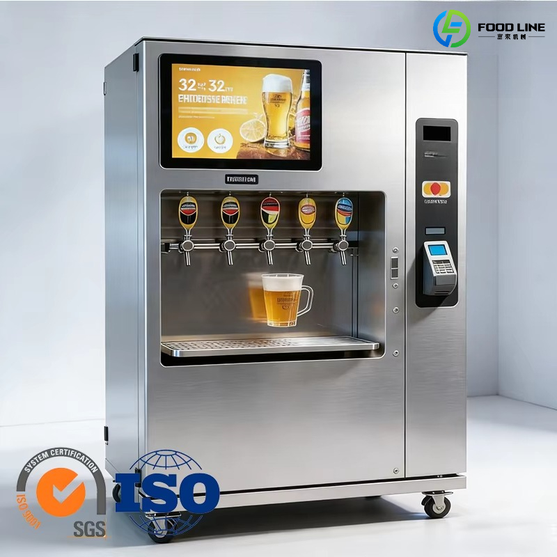 Self-Service Metal Beer Vendin - Popcorn Vending Machine review and price