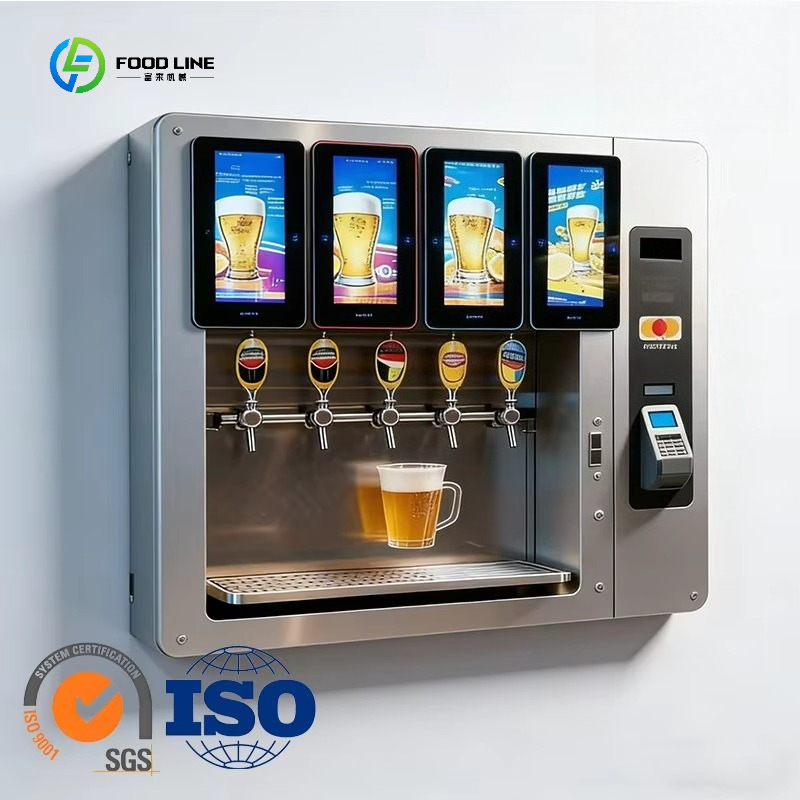 Self-Service Metal Beer Vendin - Popcorn Vending Machine review and price
