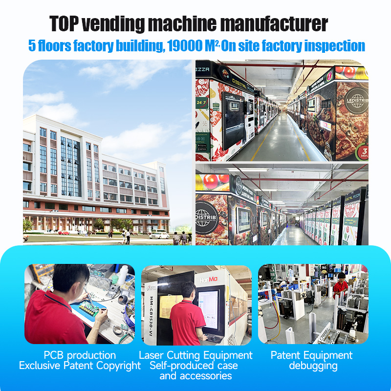 Wholesale Automated Hot Pizza  - Vending Machine Qr Code review and price
