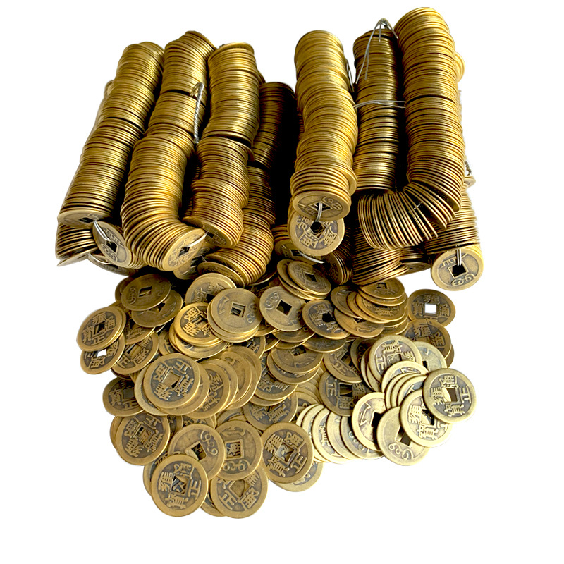 100Pcs Chinese Copper Coins Cr - Arcade Game Coin review and price