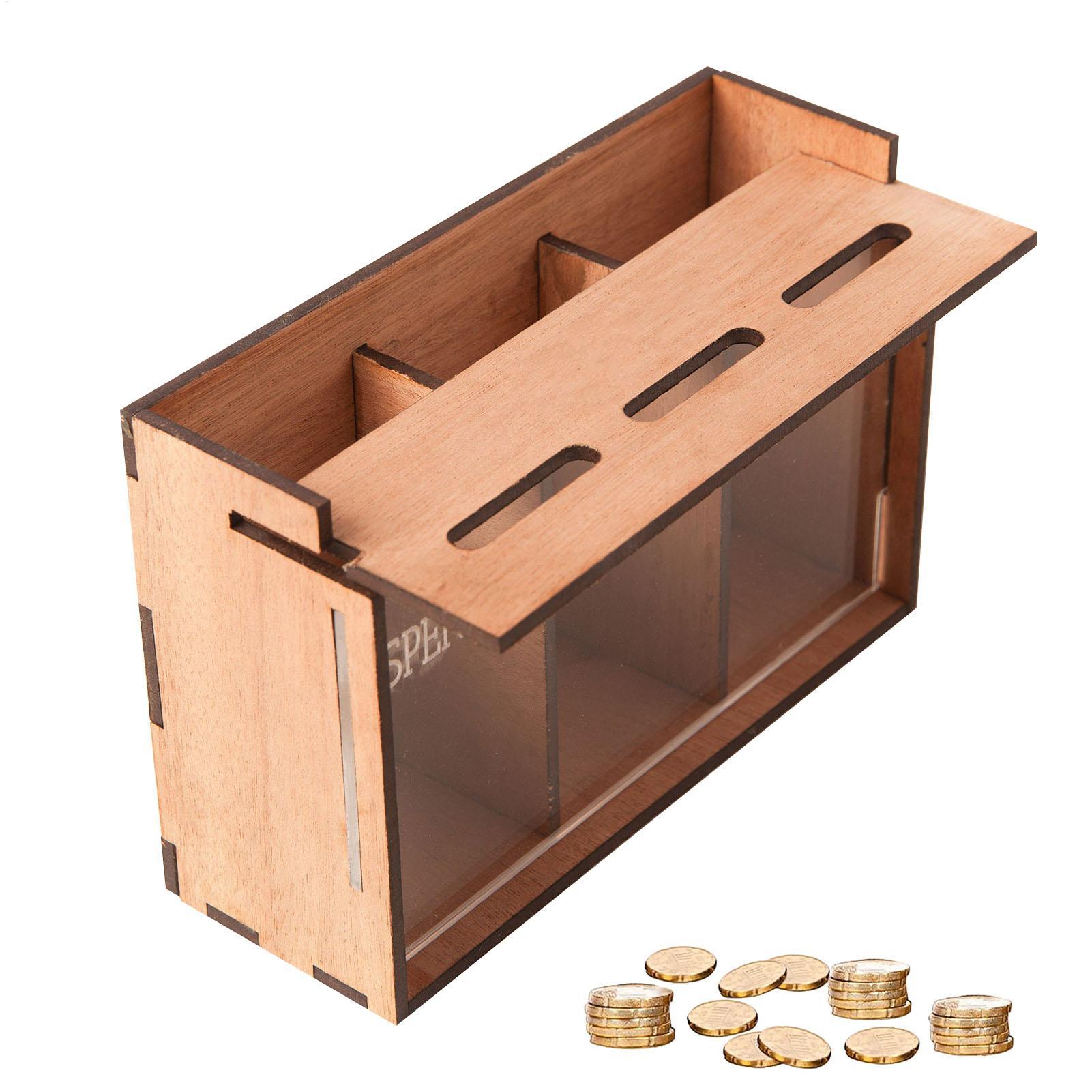 Save Money Box 3 Compartments  - Coin Operated Kiddie Ride review and price