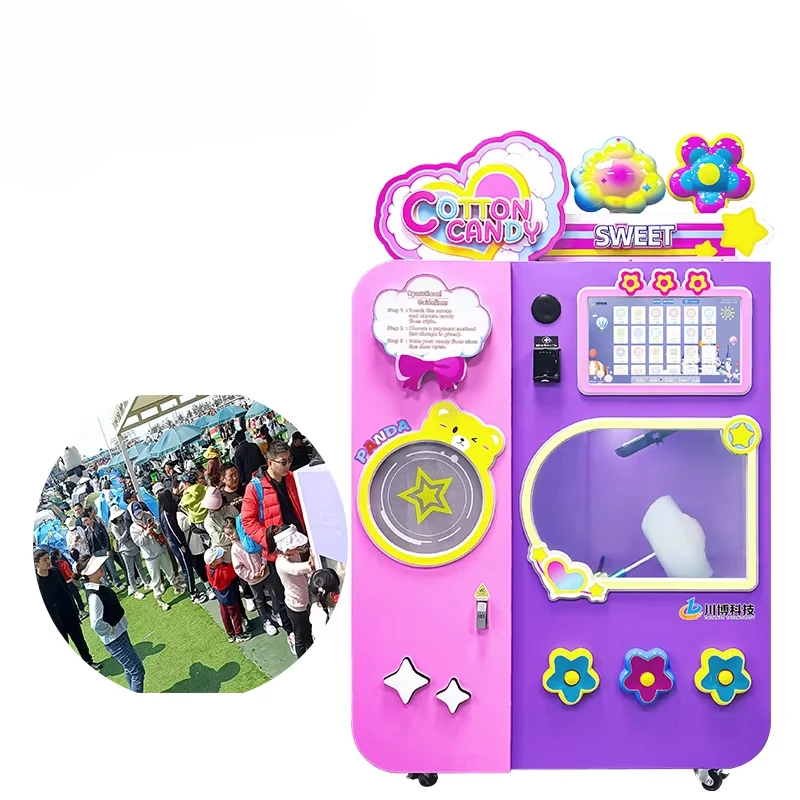 Customized Cotton Candy Vendin - Candy Floss Machine review and price