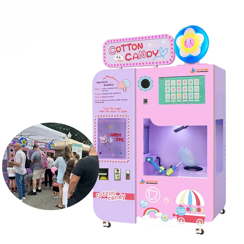 Customized Cotton Candy Vendin - Candy Floss Machine review and price