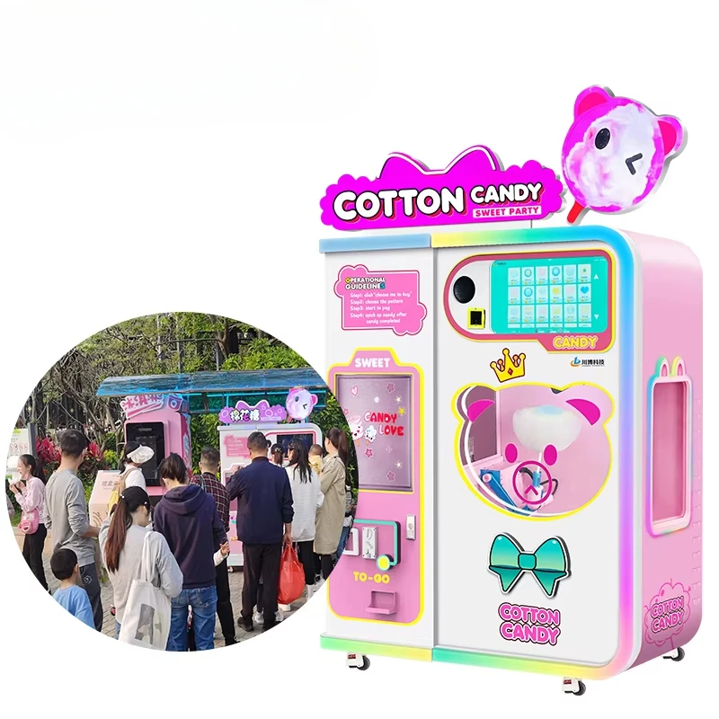 Customized Cotton Candy Vendin - Candy Floss Machine review and price
