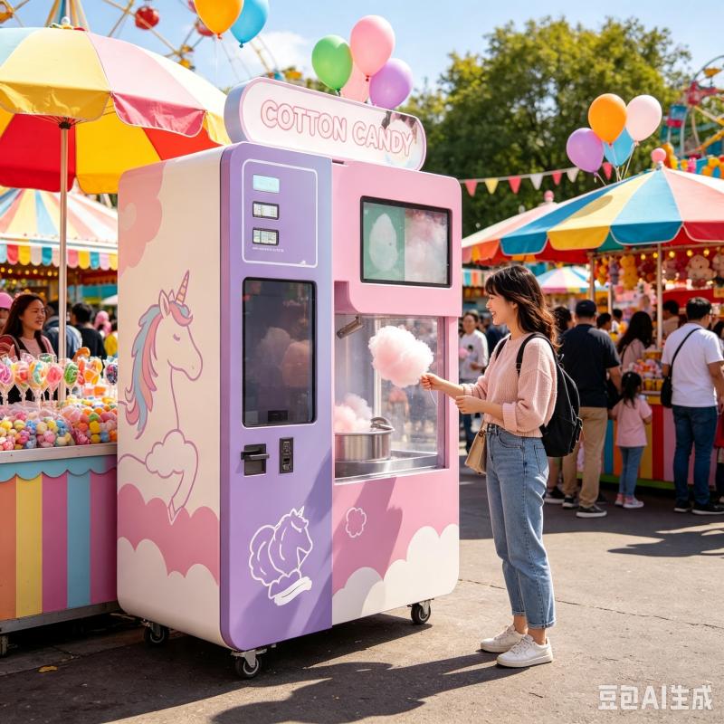 Customized Cotton Candy Vendin - Candy Floss Machine review and price