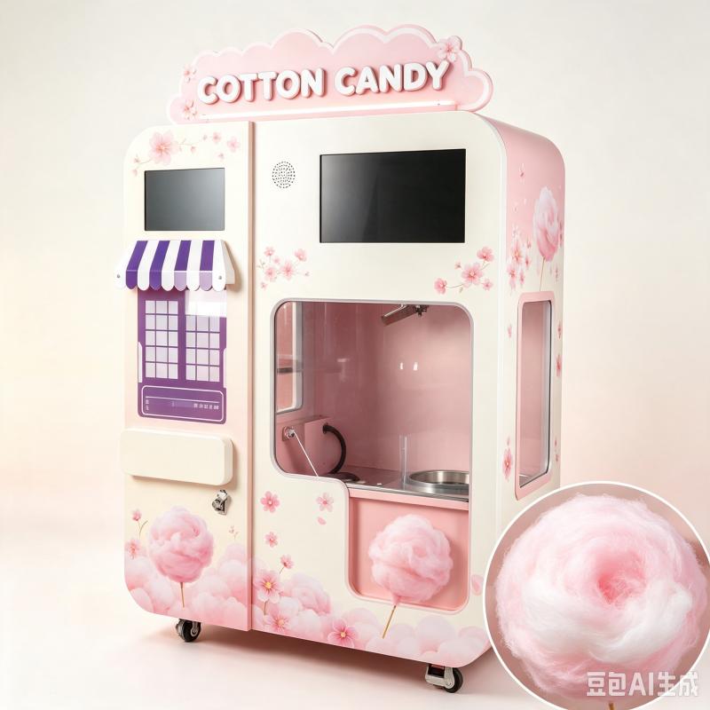 Customized Cotton Candy Vendin - Candy Floss Machine review and price