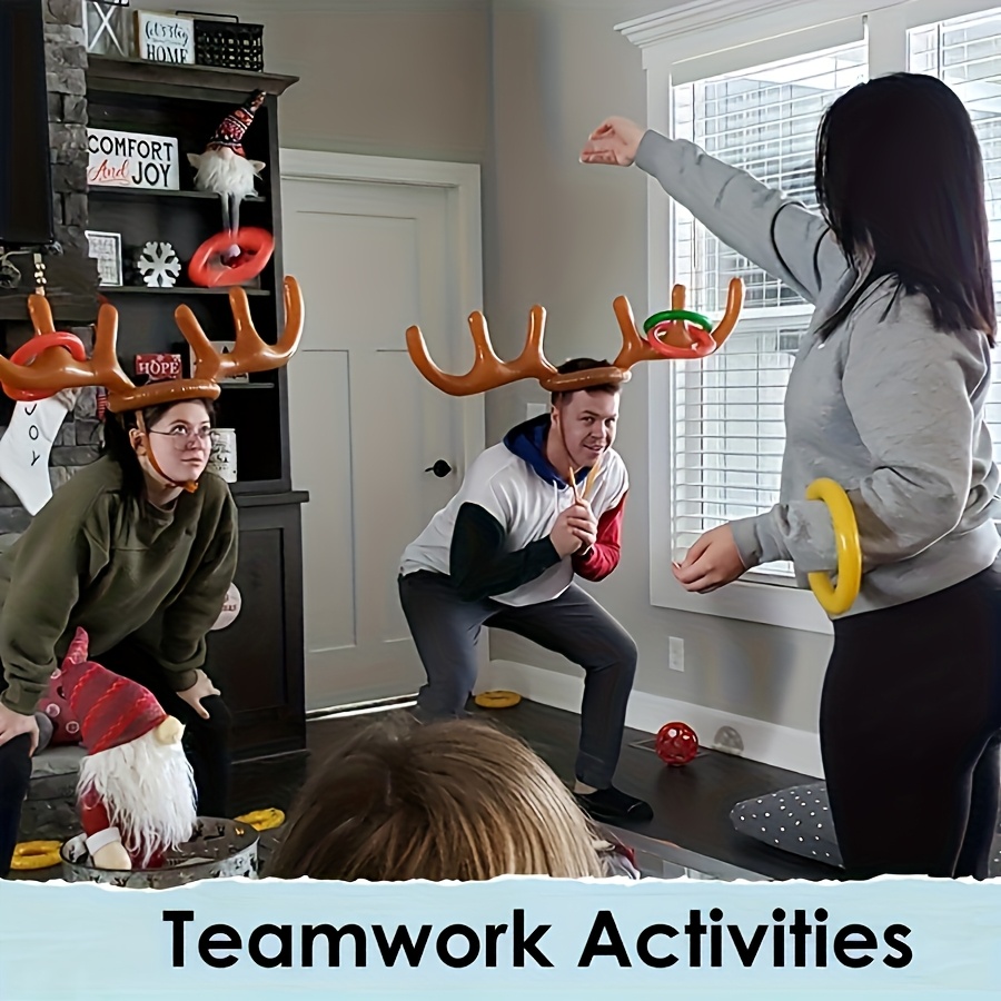 1 Set Inflatable Reindeer Horn - Basketball Arcade Game review and price